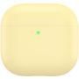 AhaStyle szilikon tok AirPods 4 / 5 - sárga