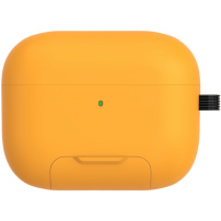 Tok kihajtható állvánnyal és karabinerrel AirPods Pro 3-hoz - sárga