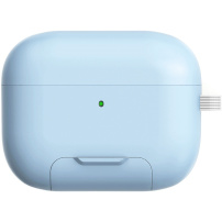 Tok kihajtható állvánnyal és karabinerrel AirPods Pro 3-hoz - kék