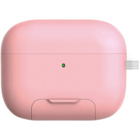 Tok kihajtható állvánnyal és karabinerrel AirPods Pro 3-hoz - rózsaszín