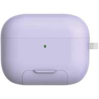 Tok kihajtható állvánnyal és karabinerrel AirPods Pro 2-höz - lila