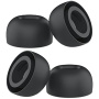 AhaStyle tartalék szilikon fülillesztékek AirPods Pro 3-hoz - S - 2 db - fekete
