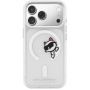 Karl Lagerfeld IML Choupette Peekaboo átlátszó tok MagSafe támogatással iPhone 17 Pro Max készülékhez - víztiszta