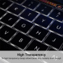 ENKAY vékony billentyűzetvédő (US) MacBook Neo (A3404) készülékhez - átlátszó