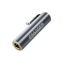 ESSAGER audio redukció - 3,5 mm jack - Lightning - szürke