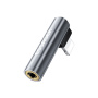 ESSAGER audio redukció - 3,5 mm jack - Lightning - szürke