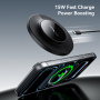 ESSAGER ES-WC24 vezeték nélküli töltő iPhone-hoz - 15W - fekete