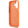 Guess Perforated 4G Logo tok MagSafe-el iPhone 17-hez - narancssárga