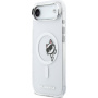 Karl Lagerfeld IML Choupette Peekaboo átlátszó tok MagSafe funkcióval iPhone Air készülékhez - víztiszta