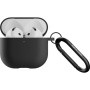Native Union Active szilikon tok karabinerrel AirPods 4 / 5 - fekete