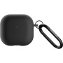 Native Union Active szilikon tok karabinerrel AirPods 4 / 5 - fekete