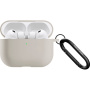 Native Union Active szilikon tok karabinerrel AirPods Pro 3-hoz - krémszínű