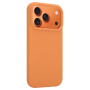 Tactical Velvet Smoothie szilikon tok MagSafe-szel iPhone 17 Pro készülékhez - narancssárga