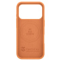 Tactical Velvet Smoothie szilikon tok MagSafe-szel iPhone 17 Pro készülékhez - narancssárga