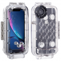 Haweel vízálló tok 40m -ig iPhone XR - transzparens