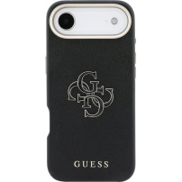 Guess Resin Logo tok iPhone Air-hez - fekete