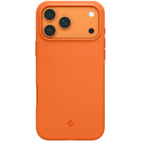 Spigen Silicone Fit szilikon tok MagSafe-el iPhone 17 Pro Max - narancssárga