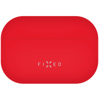FIXED Silky ultravékony szilikon tok AirPods Pro 3-hoz - piros