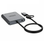 ONTEN M201 3 az 1-ben videó és audió Redukció - HDMI / VGA / 3,5 mm jack USB-C / USB-A - szürke