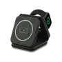 Guess 4G 3 az 1-ben összehajtható vezeték nélküli MagSafe töltő iPhone / Apple Watch / AirPods készülékekhez - 15W - szürke
