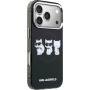 Karl Lagerfeld IML Choupette Trio Watercolor MagSafe tok iPhone 17 Pro Max készülékhez - fekete