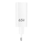 Tactical FlashBang 2.0 GaN gyorstöltő töltő adapter 2x USB-C / USB-A porttal - 65W - fehér