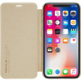 Nillkin Sparkle Folio tok Apple iPhone X / XS - arany