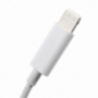 Átalakító Lighting 3,5 mm jack-re iPhone - fehér