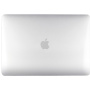 ENKAY 3 az 1-ben fényes tok ultra vékony EU billentyűzet tokkal és portvédő dugókkal MacBook Neo (A3404) készülékhez - átlátszó