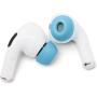 XDcase tartalék memóriahabos fülillesztékek tisztító pálcikával AirPods Pro 1 / 2 fülhallgatóhoz - S/M/L - kék