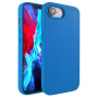 Matt biológiailag lebomló tok iPhone 16e / 17e - sötétkék