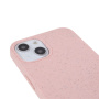 Matt biológiailag lebomló tok iPhone 15-höz - rózsaszín