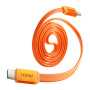 MOMAX DC88 Mag.Link mágneses töltő- és adatkábel - USB-C - USB-C - 1 m - narancssárga