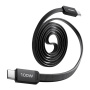 MOMAX DC88 Mag.Link mágneses töltő- és adatkábel - USB-C - USB-C - 1 m - fekete
