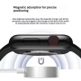 Yesido DS36 mágneses töltőkábel - USB-C - mágneses korong Apple Watch-hoz - 1 m - fehér