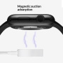 Yesido DS32 mágneses töltő Kábel - USB-C mágneses korong Apple Watch-hoz - 1 m - fehér