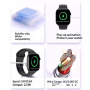 Yesido DS32 mágneses töltő Kábel - USB-C mágneses korong Apple Watch-hoz - 1 m - fehér