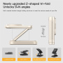 JJT-C42 3in1 összecsukható mágneses vezeték nélküli állvány iPhone / Apple Watch / AirPods készülékekhez - 15W - fekete
