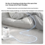 Yesido YC114 GaN gyorstöltő töltő adapter kijelzővel és 2x USB-C / USB-A porttal - 140W - fehér