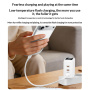 Yesido YC114 GaN gyorstöltő töltő adapter kijelzővel és 2x USB-C / USB-A porttal - 140W - fehér