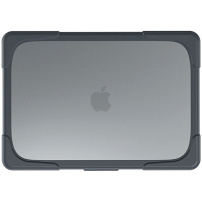 Ütésálló tok kihajtható lábakkal MacBook Neo (A3404) készülékhez - szürke