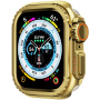 Ultra stílusú óra fém tok Apple órához, 46 mm - arany