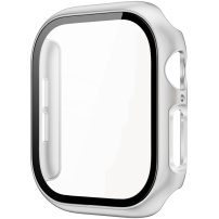 Fém tok edzett üveggel Apple Watch 42mm-hez (Series 10 / 11) - ezüst