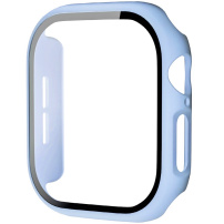 Matt tok edzett üveggel Apple órához 46mm - világoskék