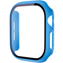 Matt tok edzett üveggel Apple Óra 46mm - kék