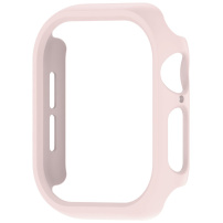 Matt behajtható tok Apple Watch 42mm (Series 10 / 11) számára - világos rózsaszín