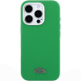 Lacoste Iconic Petit Pique Metal Logo MagSafe tok iPhone 16 Pro Max készülékhez - zöld
