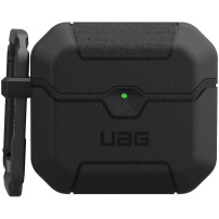UAG Scout strapabíró tok AirPods 4 / 5 - fekete