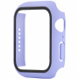 Védő borító edzett üveggel - Apple Watch 40mm - lila