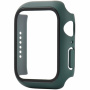 Védő borító edzett üveggel - Apple Watch 40mm - sötétzöld